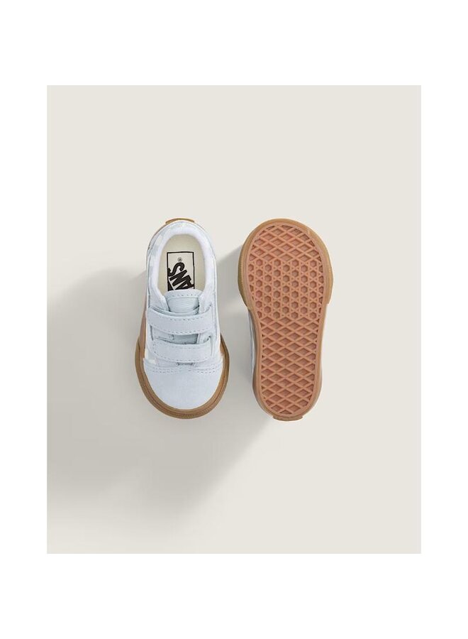 Vans | toddler | old skool | gum check dawn mist