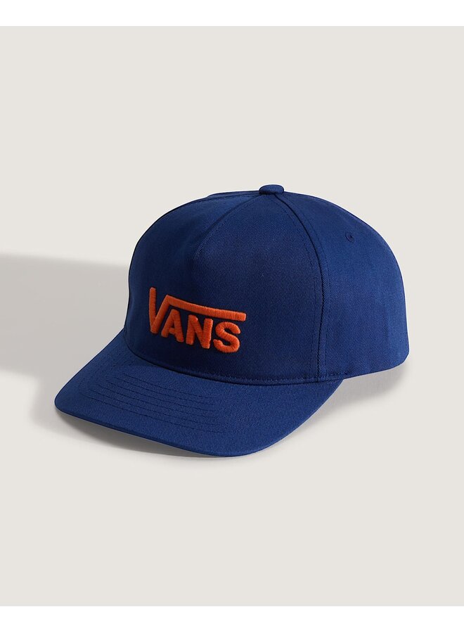Vans | drop V logo snapback | deep indigo
