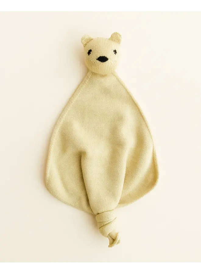 Hvid I teddy tokki I light yellow