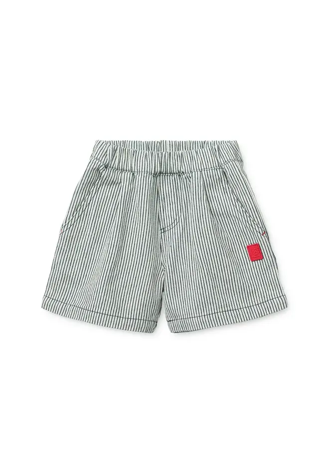 Liewood | borissa stripe denim shorts | navy