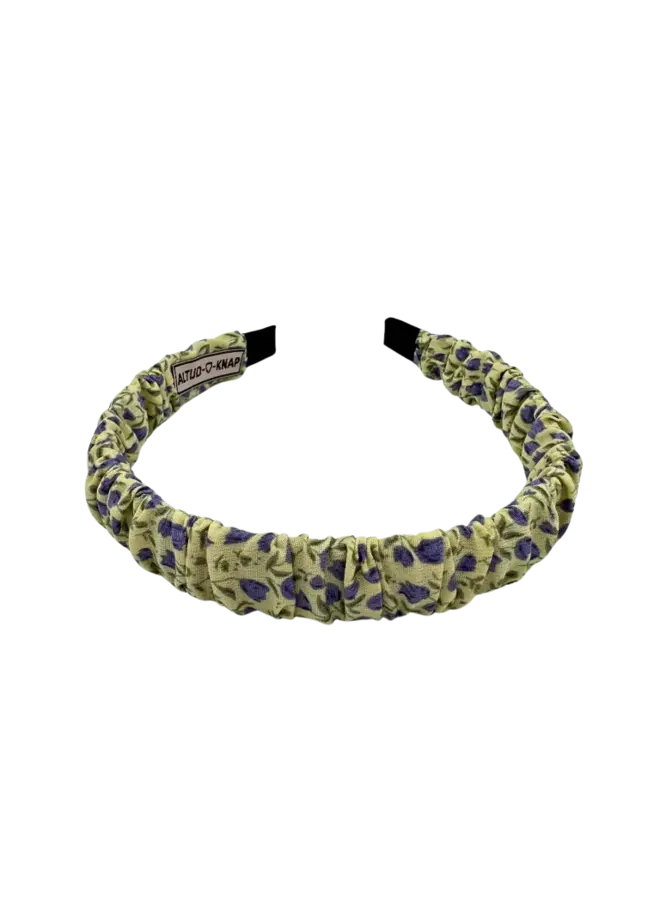 Altijd Knap | haarband | sweet flowers white purple