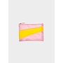 Susan Bijl | pouch | pink panther & sunflower | medium