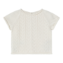 Li & Me | mikos | short sleeve sweater | cream