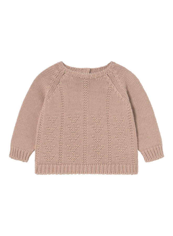 Li & Me | priya | links knit cardigan | candy