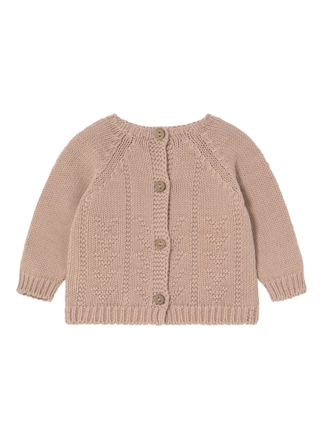 Li & Me | priya | links knit cardigan | candy