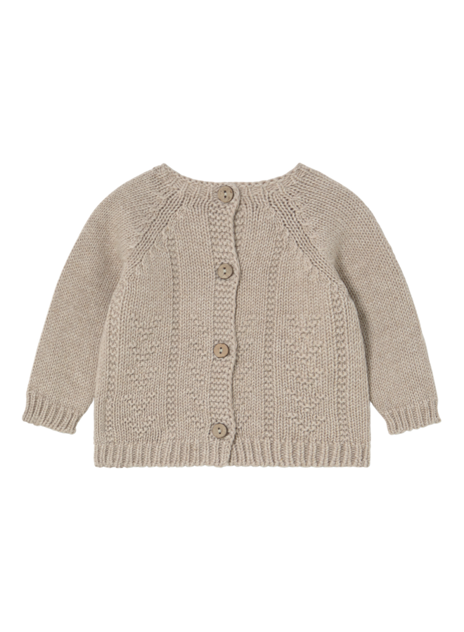 Li & Me | priya | links knit cardigan | toasted