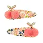 Mimi & Lula | floral pom pom cherrie clips
