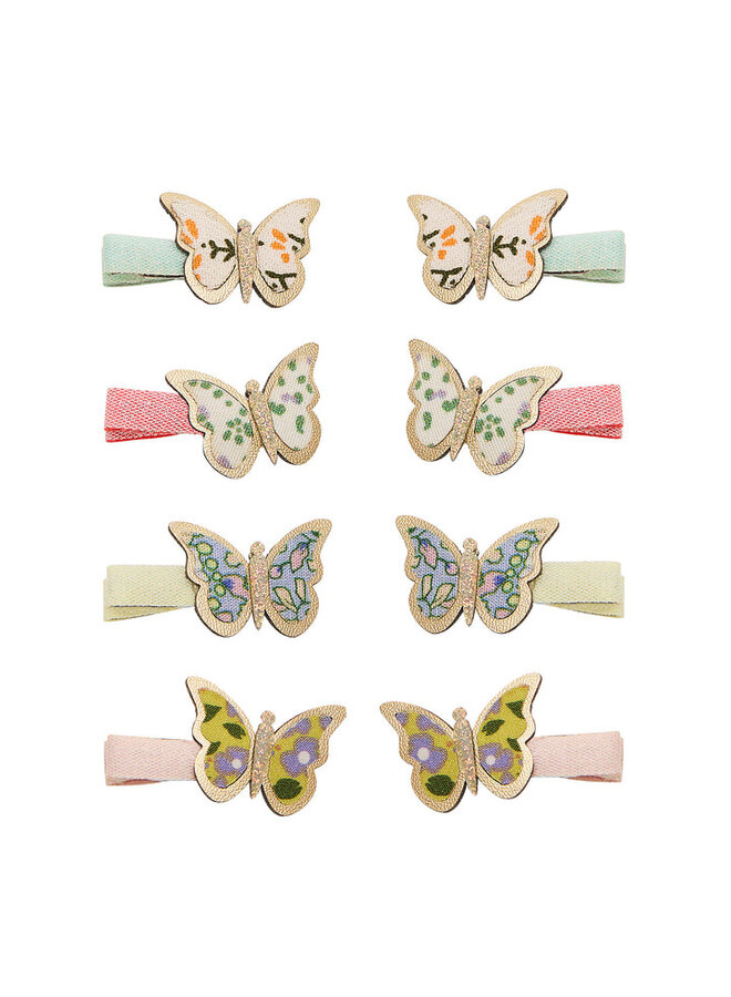 Mimi & Lula | floral butterfly mini clips