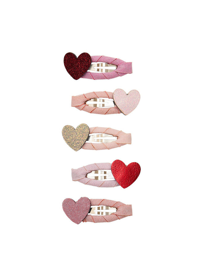 Mimi & Lula | heart mini clic clacs | pink multi