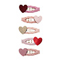 Mimi & Lula | heart mini clic clacs | pink multi