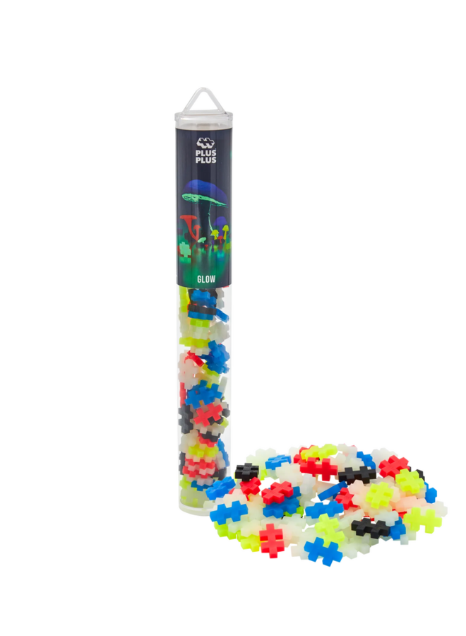 Plus-Plus | tube 100 stuks | glow