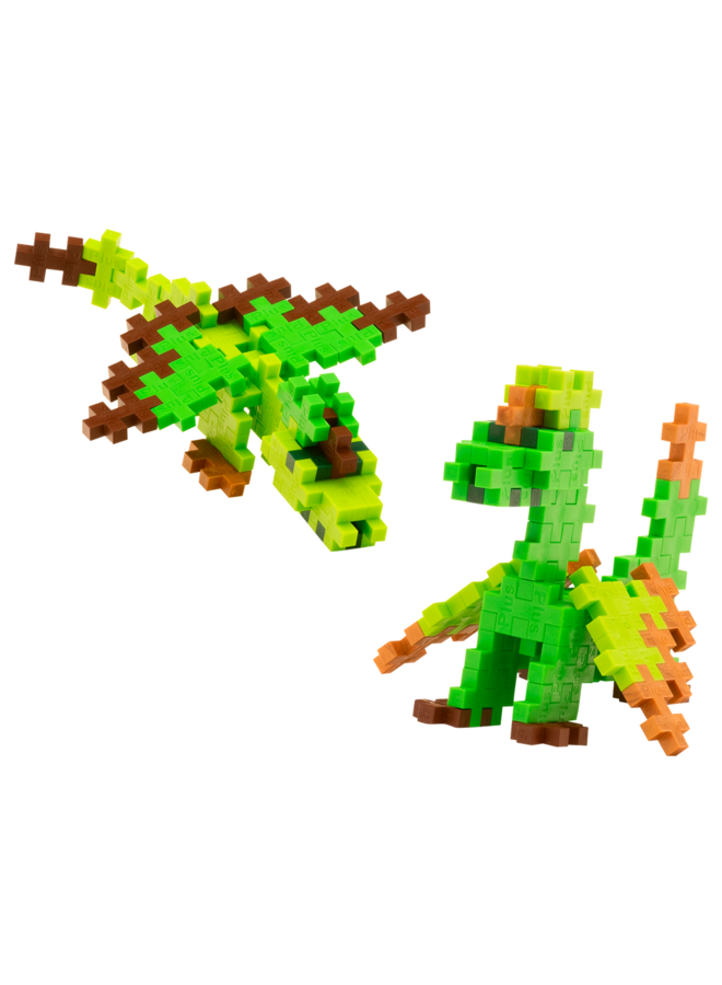 Plus-Plus | tube 100 stuks | earth dragons