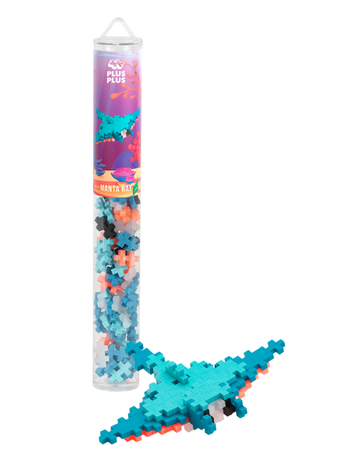Plus-Plus | tube 100 stuks | manta ray