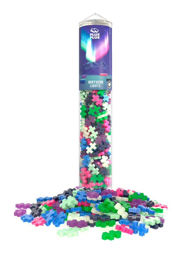 Plus-Plus | tube 240 stuks | northern lights mix