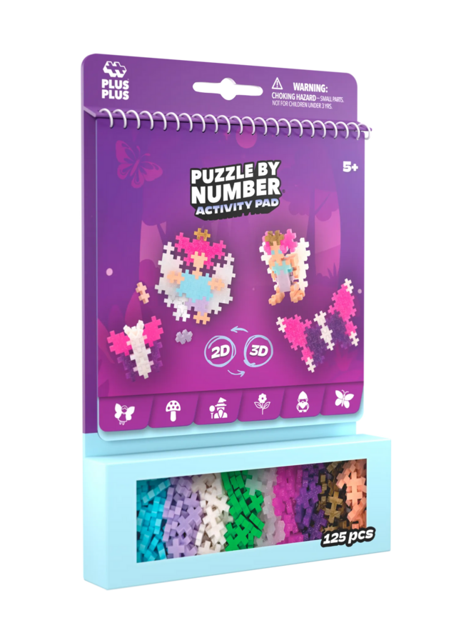 Plus-Plus | activity pad | enchanted forest