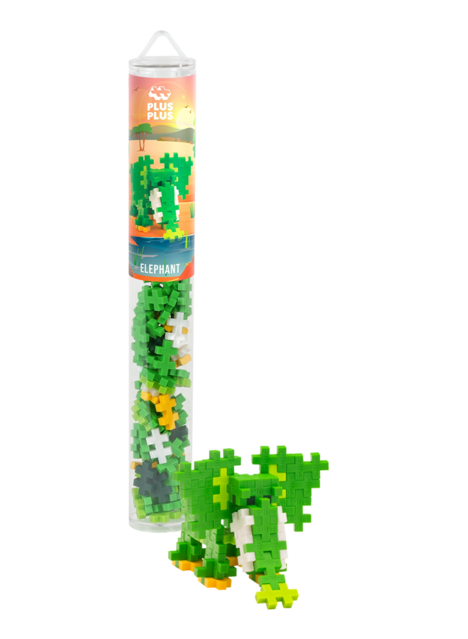 Plus-Plus | tube 100 stuks | olifant