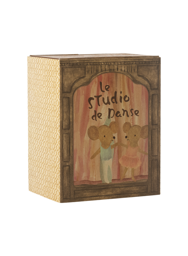 Maileg | ballet mice in dance studio little sister and brother