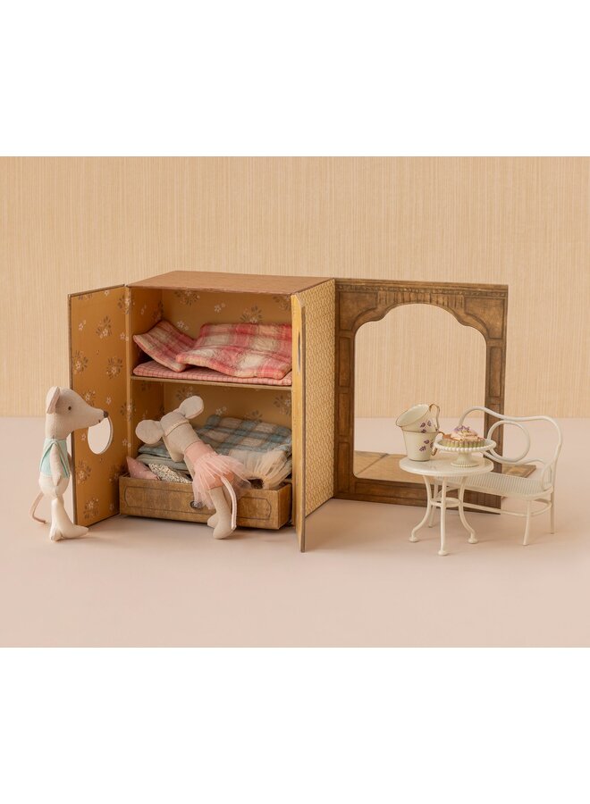 Maileg | ballet mice in dance studio little sister and brother