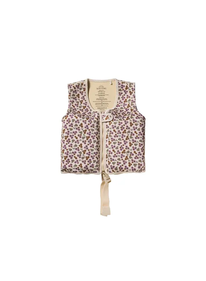 Salted Stories | sparkly flower | floating vest