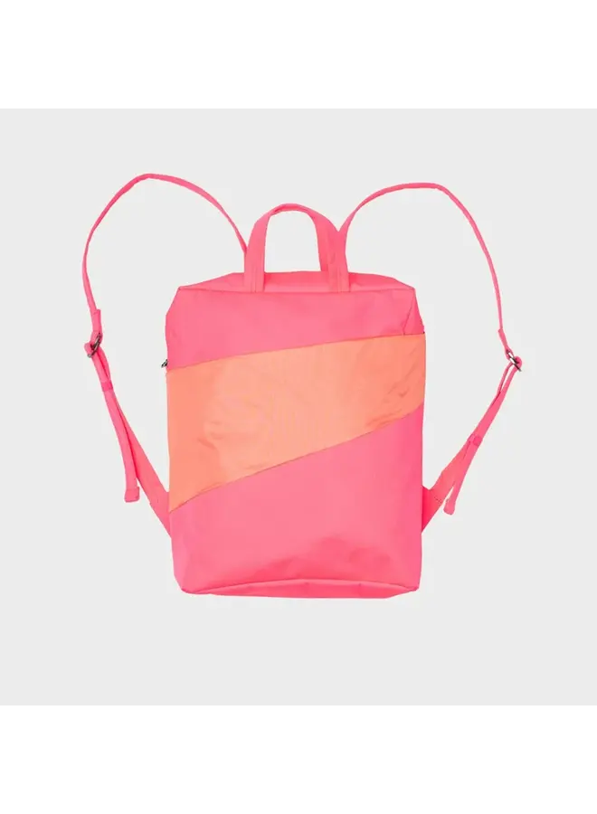 Susan Bijl | backpack | fluo pink & coral