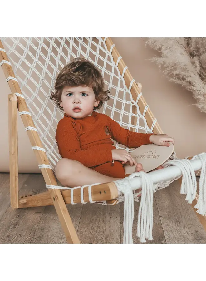 Salted Stories | solid longsleeve | bombay brown