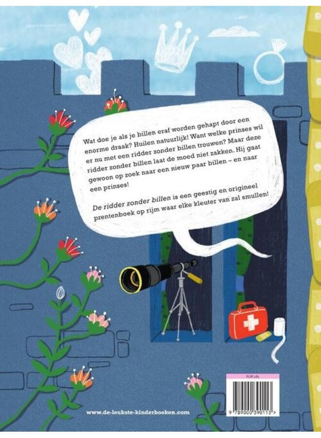 Boeken | de ridder zonder billen | kartonboek