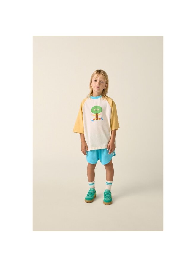 The Campamento | funny tree oversized tshirt | ecru