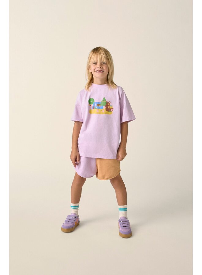 The Campamento | camping oversized tshirt | purple