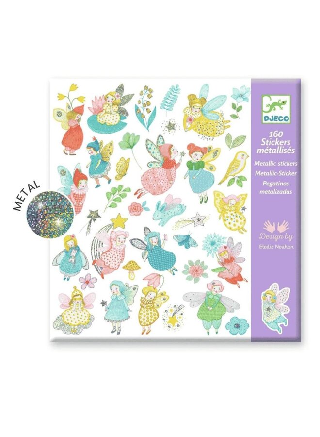 Djeco | stickers | glinsterende feeen