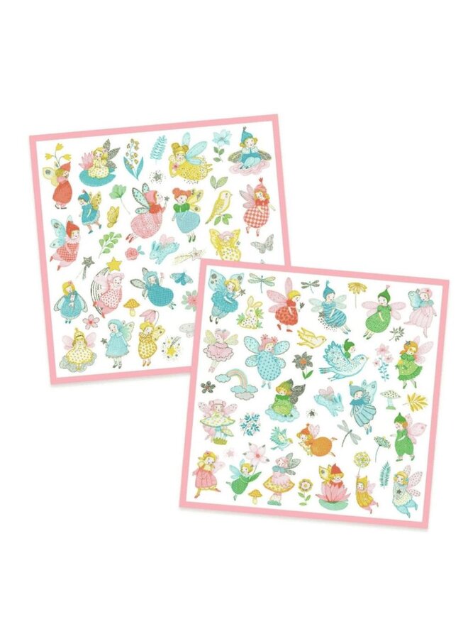 Djeco | stickers | glinsterende feeen