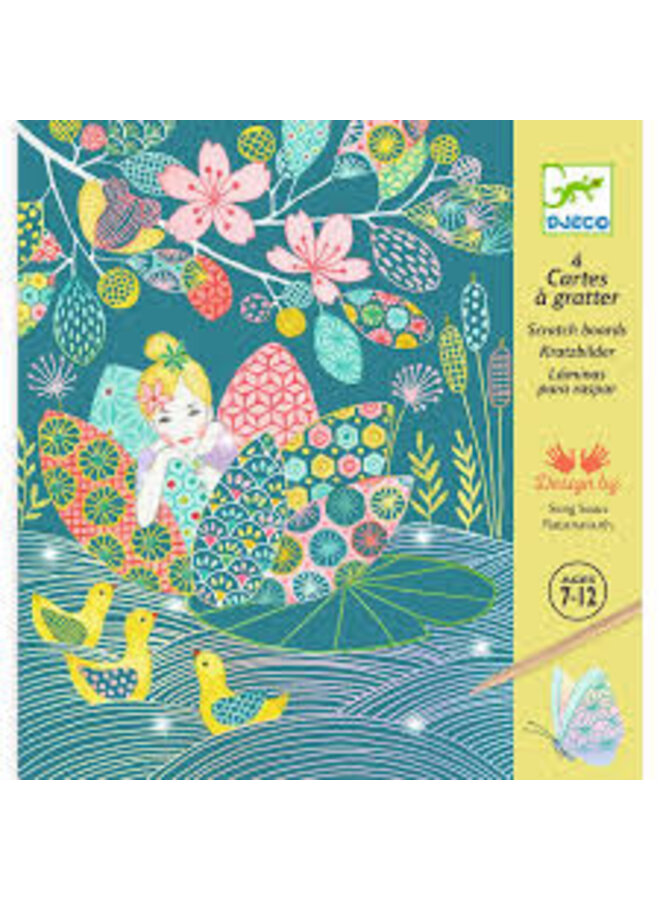 Djeco | kraskaarten | the pond