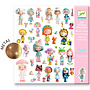 Djeco | stickers | the little world of tinyly
