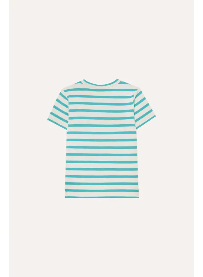 The Campamento | blue stripes tshirt | blue