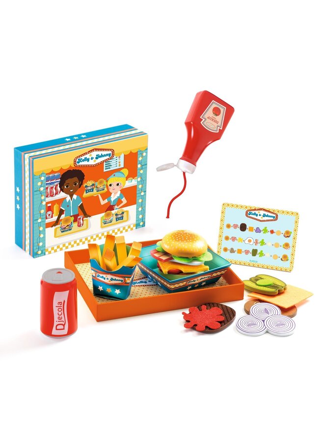 Djeco | hamburgerkraam
