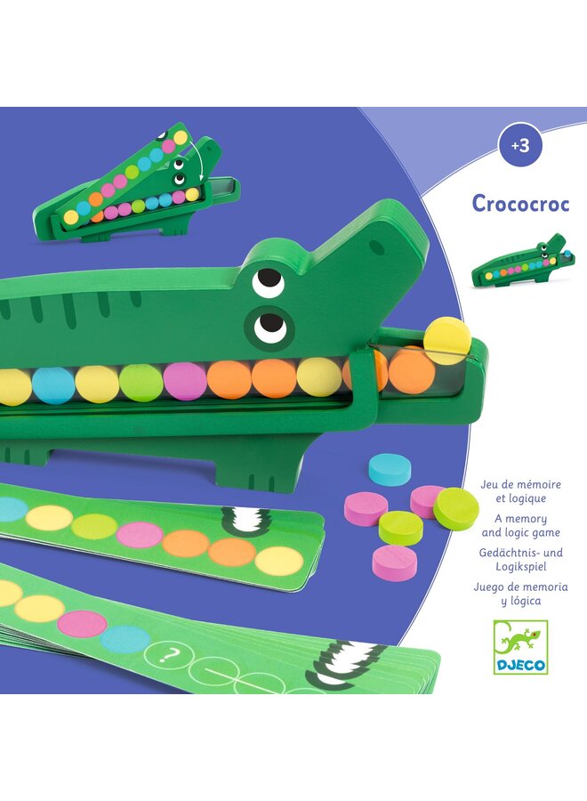 Djeco | geheugenspel crococroc
