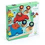 Djeco | houten puzzel | puzz & roll color