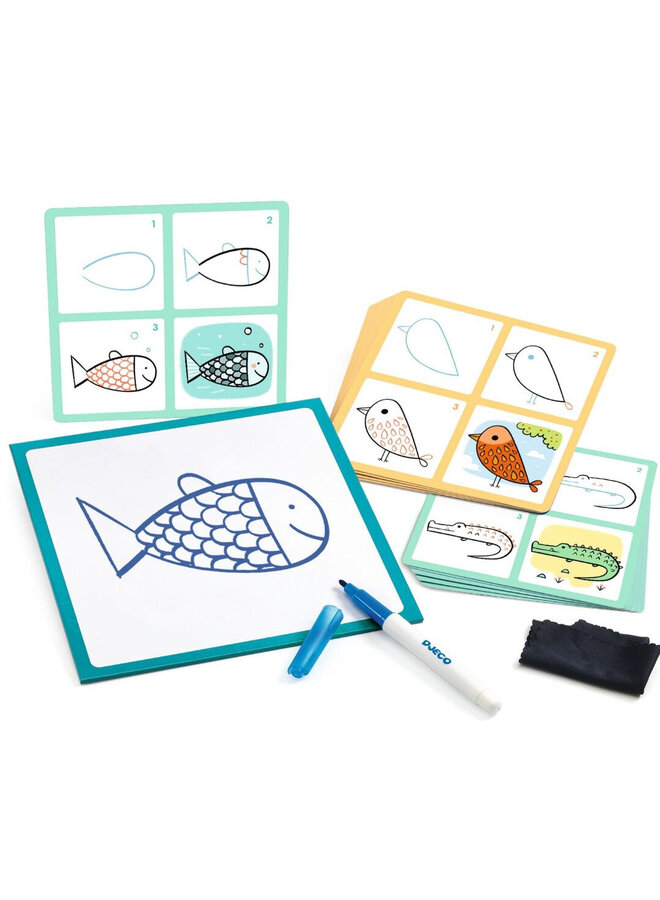 Djeco | eduludo | step by step | lama and co