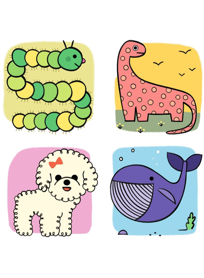 Djeco | eduludo | step by step | lama and co