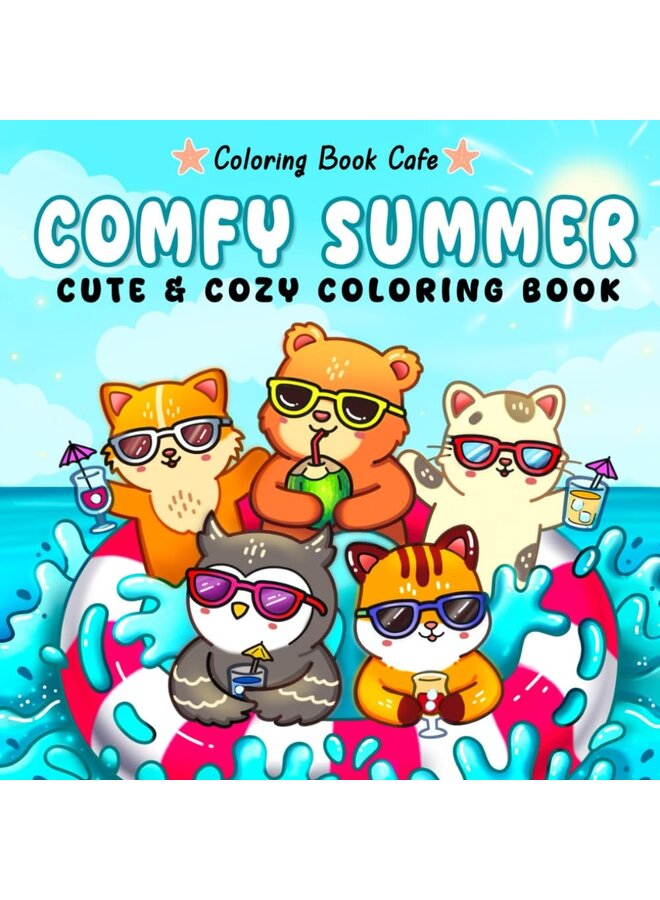 Boeken | cute & cozy coloring | comfy summer