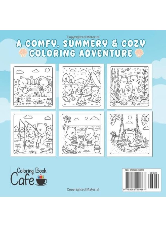 Boeken | cute & cozy coloring | comfy summer