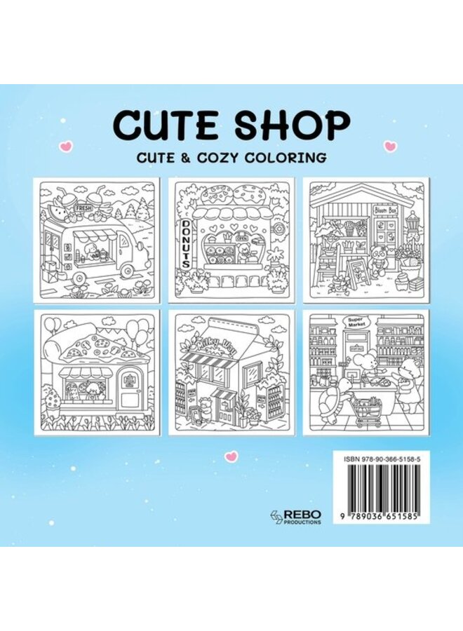 Boeken | cute & cozy coloring | cute shop