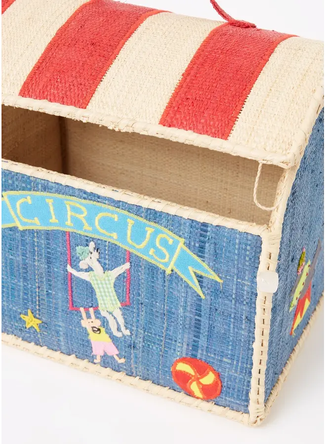 Rice | raffia basket | circus theme | mini