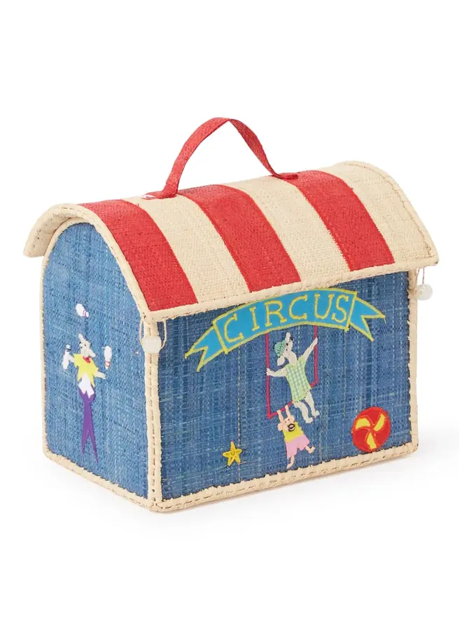 Rice | raffia basket | circus theme | mini