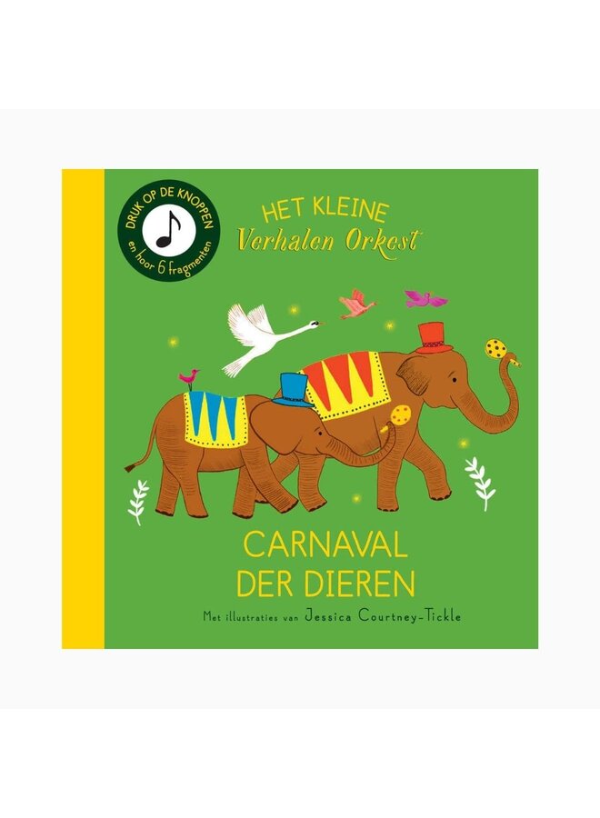 Boeken | geluidenboek | het kleine verhalenorkest | carnaval der dieren