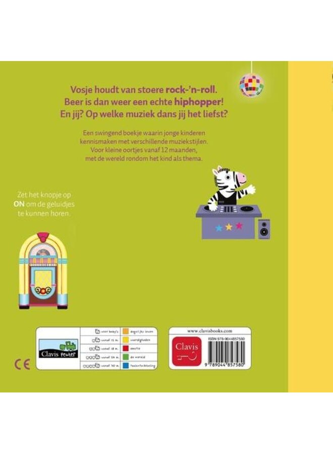 Boeken | geluidenboek | dansdeuntjes