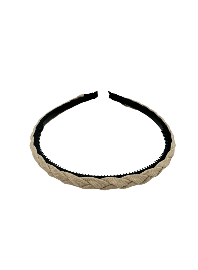 Altijd Knap | haarband | twisted beauty wit