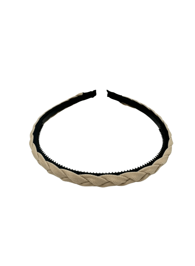 Altijd Knap | haarband | twisted beauty wit