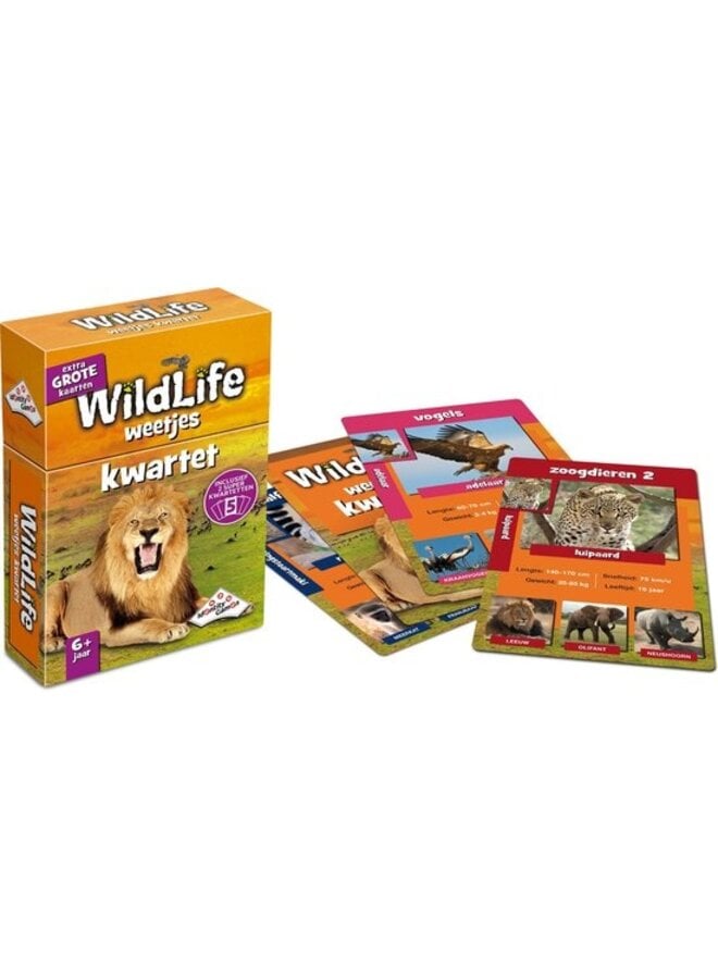 999 games | wildlife weetjes kwartet