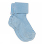 Denmark | cotton rib baby socks | blue bell