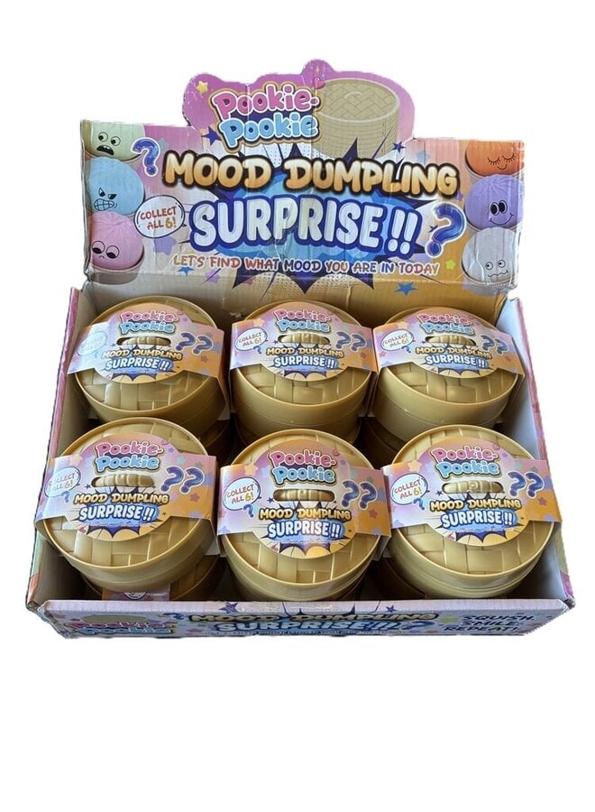 Dumpling squishy | glitter met licht